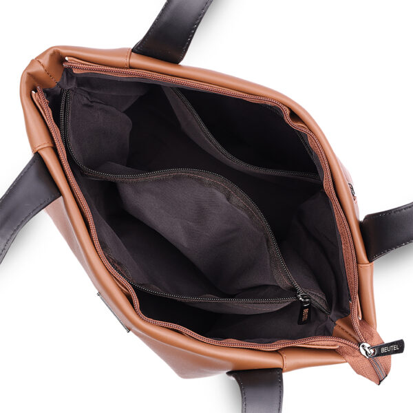 Classic Brown Tote Bag for Office - Image 6