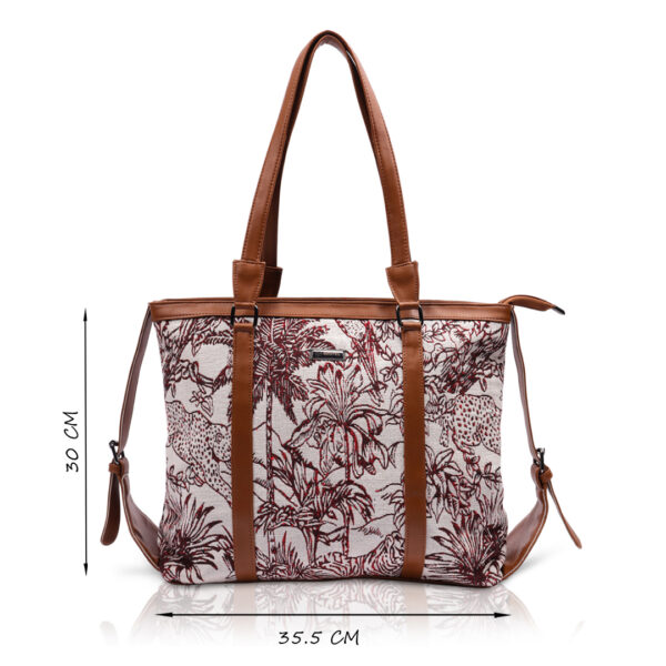 Large Capacity Elegant Handcrafted Tote Bag for Office - Image 6