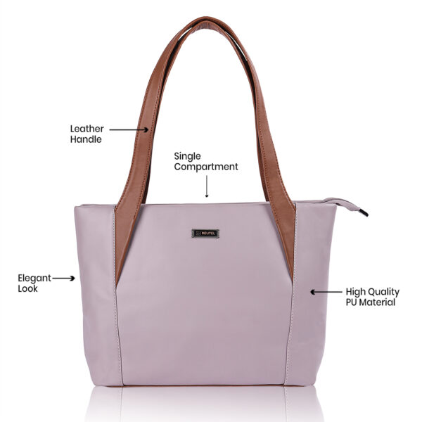 Classic Lavander Tote Bag For Office - Image 6